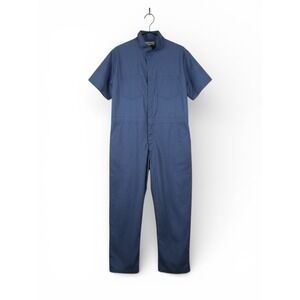 Universal Overall Co. Stone Cutter Coveralls Union Made Preshrunk Mens 56 Blue